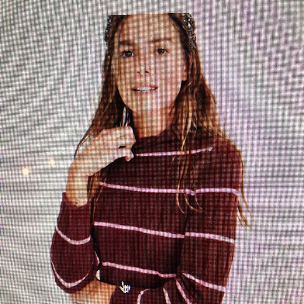 NWT Striped Madewell Coziest Yarn Sweater
